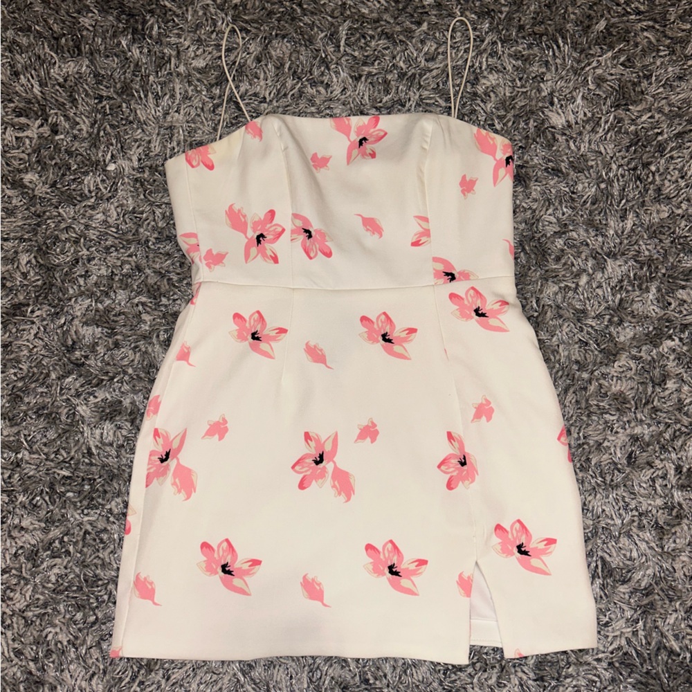 Mini dress - floral - size medium